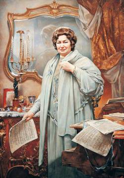 Ирина Константиновна Архипова (портрет кисти Василия Игоревича Нестеренко)