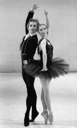 Михаил Барышников и Наталья Макарова (фото)