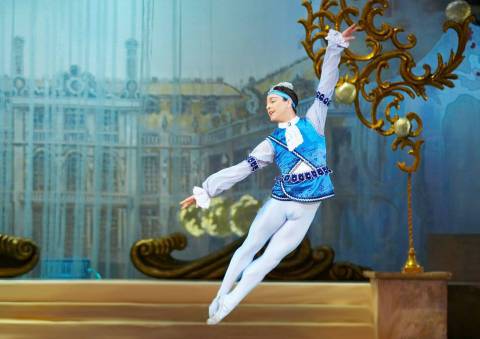 Па-де-де принцессы Флорин и Синей Птицы...