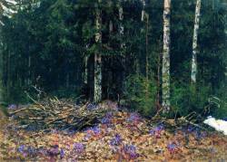 С. Ю. Жуковский. Весна в лесу (1918)