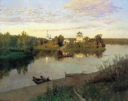 Исаак Левитан. Вечерний звон (1892)