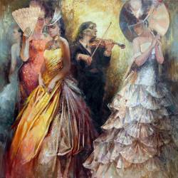 Никколо Паганини (работа современного художника Игоря Жаркова)