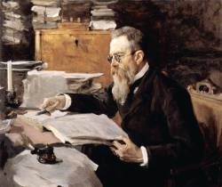 Николай Андреевич Римский-Корсаков, портрет кисти Валентина Серова (1898 г.)