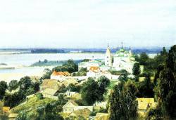 Иван Шишкин. Новгород. Печёрский монастырь