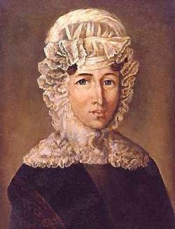 Юстына Шопен, мать Фредерика Шопена. Реконструкция портрета кисти А. Мирошевского (1829 г.), выполненная Я. Замойским (1959 г.)