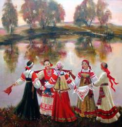 Екатерина Юркина. Хоровод на Троицу