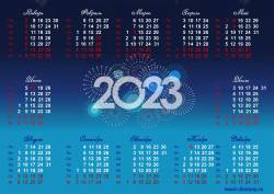 Календари на 2023 год