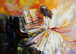 Девочка за роялем Девочка за роялем